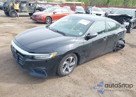 2019 Honda Insight Ex z USA, uszkodzony, nr VIN 19XZE4F58KE024446